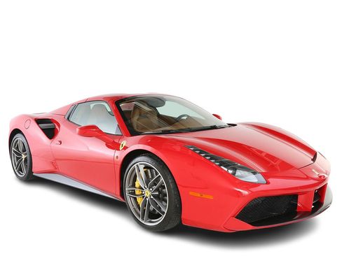 Used 2019 Ferrari 488 Spider Base image 2