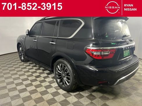 Certified 2023 Nissan Armada Platinum w/ Captain's Chairs Package image 9