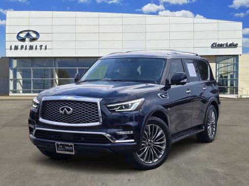 Used 2019 INFINITI QX80 Luxe w/ 22" Wheel Package RWD image 1