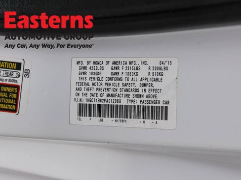 Used 2015 Honda Accord EX-L image 34