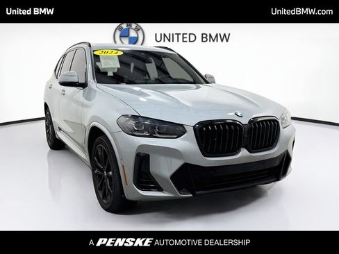Certified 2024 BMW X3 xDrive30i w/ M Sport Package AWD/4WD image 3