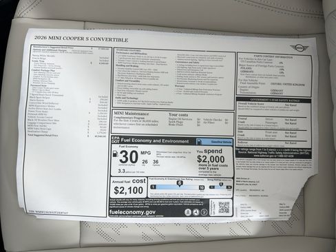 New 2026 MINI Cooper S image 23
