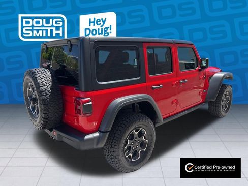 Certified 2023 Jeep Wrangler Unlimited Rubicon 4xe w/ Steel Bumper Group AWD/4WD image 7