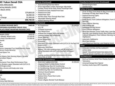 Used 2024 GMC Yukon Denali AWD/4WD image 37