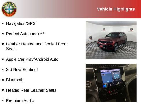 Used 2022 Jeep Grand Cherokee L Overland w/ Luxury Tech Group IV image 2