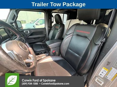 Used 2020 Jeep Gladiator Rubicon w/ Advanced Safety Group AWD/4WD image 2
