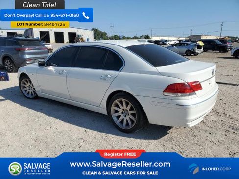 Used 2006 BMW 750Li Sedan 4 Door image 3