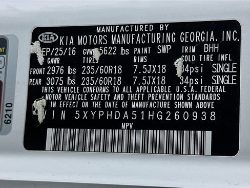 Used 2017 Kia Sorento EX image 39