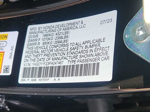 Certified 2023 Honda Accord LX image 26