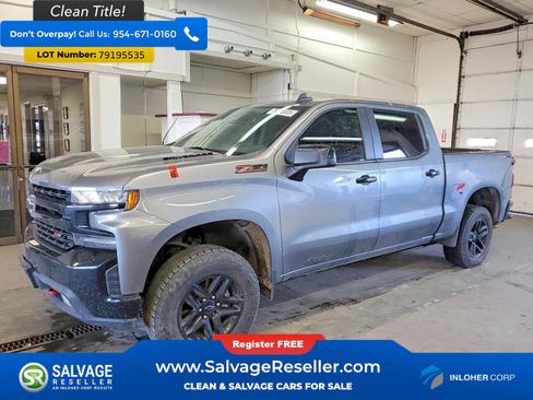 Used 2021 Chevrolet Silverado 1500 LT Trail Boss w/ Bed Protection Package AWD/4WD image 1