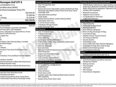 Used 2025 Volkswagen GTI S FWD image 36