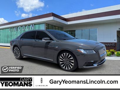 Certified 2019 Lincoln Continental Black Label