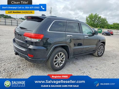 Used 2014 Jeep Grand Cherokee Overland w/ Advanced Technology Group AWD/4WD image 4