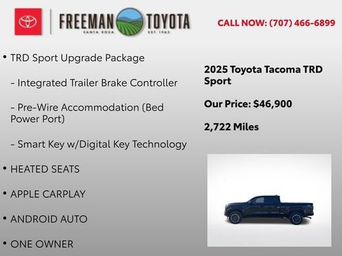 Used 2025 Toyota Tacoma SR image 7