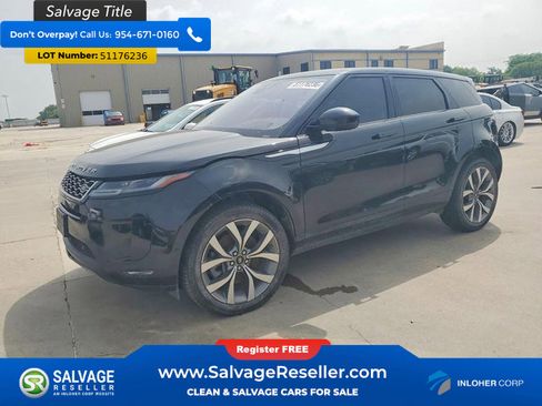 Used 2020 Land Rover Range Rover Evoque SE AWD/4WD image 1