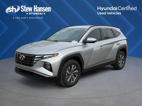 Certified 2024 Hyundai Tucson Blue image 1