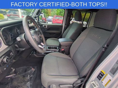 Certified 2024 Jeep Wrangler Unlimited Sahara w/ Dual Top Group AWD/4WD image 14