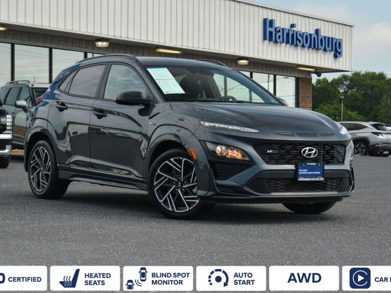 Certified 2022 Hyundai Kona N Line w/ Cargo Package image 1