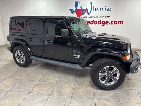 Used 2020 Jeep Wrangler Unlimited Sahara AWD/4WD image 4