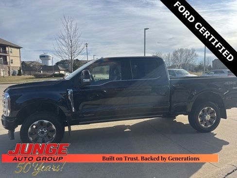 Certified 2025 Ford F250 King Ranch w/ Snow Plow Prep Package image 4