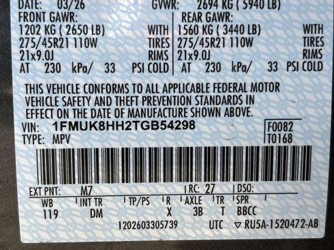 New 2026 Ford Explorer Platinum AWD/4WD image 38