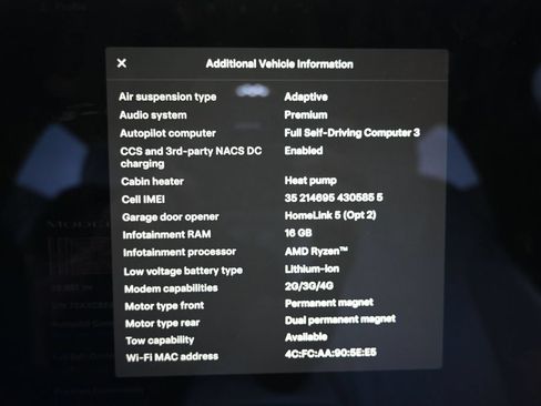 Used 2022 Tesla Model X Plaid AWD/4WD image 15