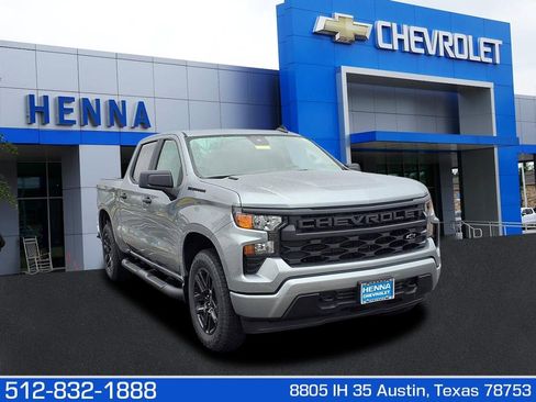 New 2026 Chevrolet Silverado 1500 Custom w/ Turbomax Blackout Package image 1
