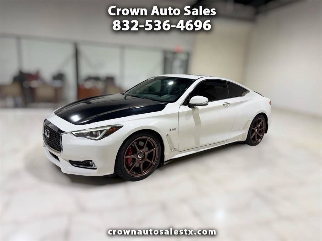 Used 2017 INFINITI Q60 Red Sport 400 RWD image 1