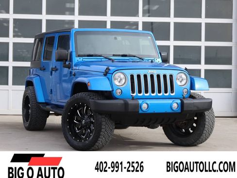 Used 2016 Jeep Wrangler Unlimited Sahara w/ Connectivity Group image 1