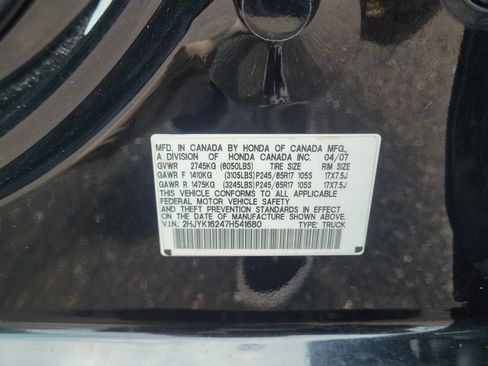 Used 2007 Honda Ridgeline RT image 31