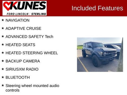 Used 2022 Ford Bronco Wildtrak AWD/4WD image 2