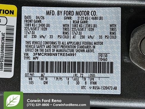 New 2026 Ford Bronco Sport Big Bend AWD/4WD image 31