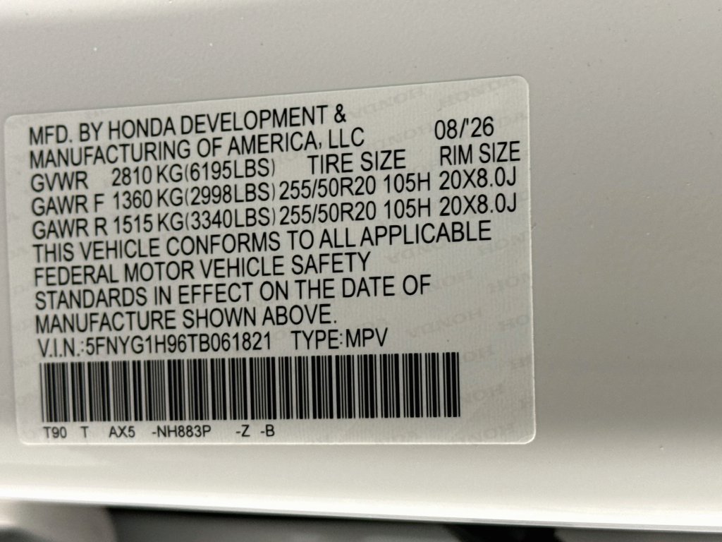 New 2026 Honda Pilot Black Edition image 33