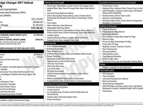 Used 2021 Dodge Charger SRT Hellcat w/ Harman/Kardon Audio Group RWD image 42