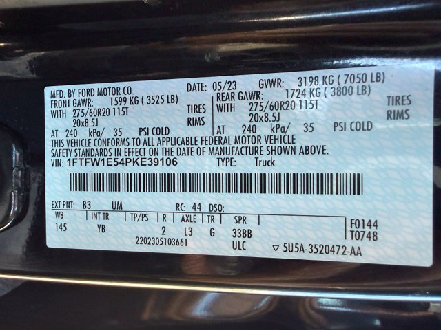 Used 2023 Ford F150 XLT w/ Equipment Group 302A High AWD/4WD image 45