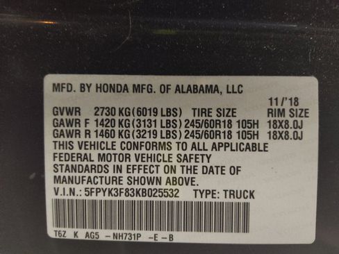 Used 2019 Honda Ridgeline Black Edition image 33