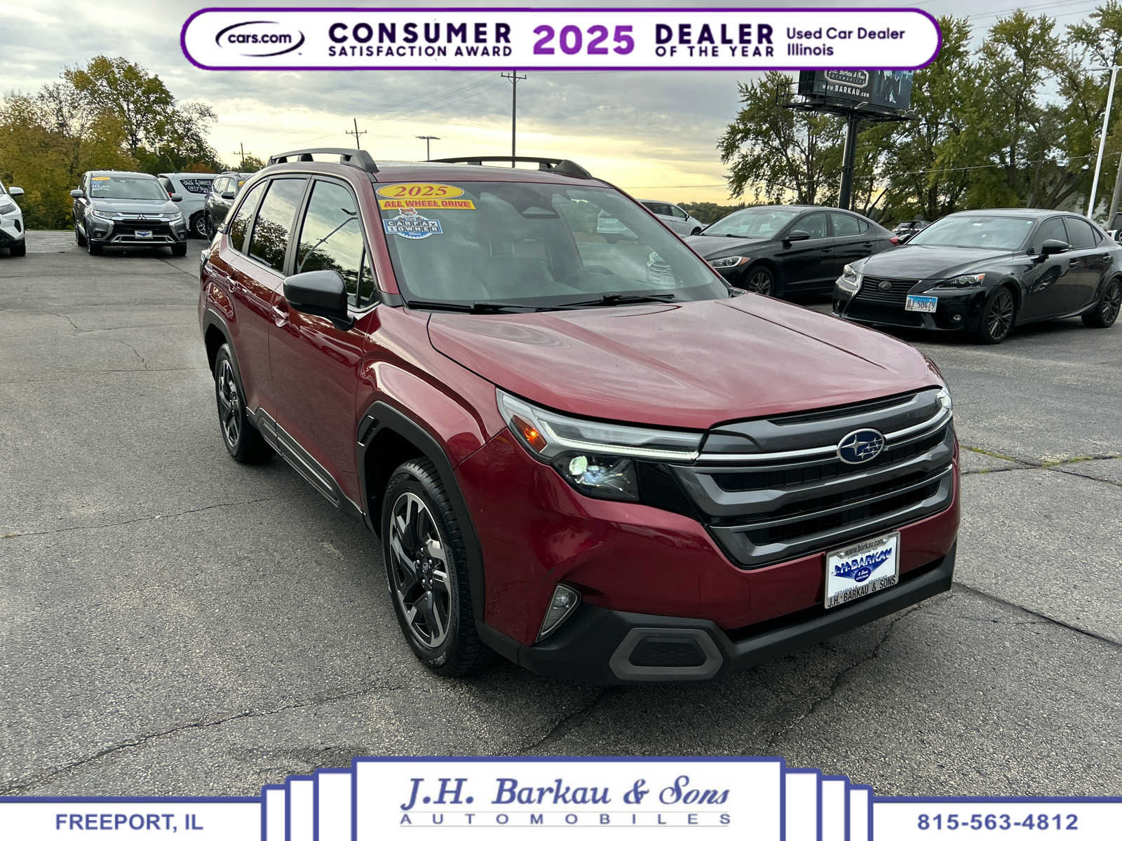 Used 2025 Subaru Forester Limited w/ Popular Package #1 AWD/4WD image 1