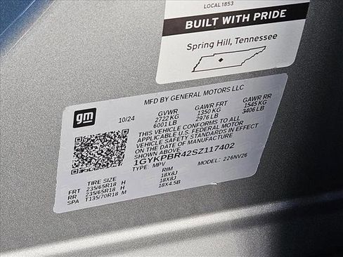 New 2025 Cadillac XT6 Luxury image 18