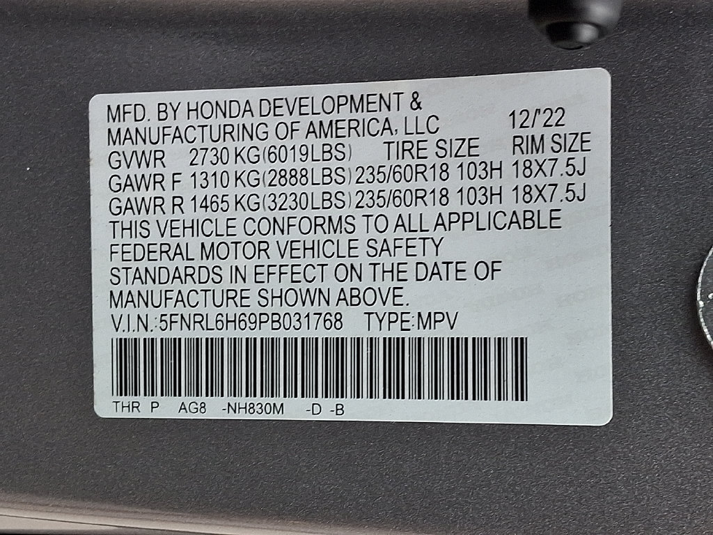 Used 2023 Honda Odyssey EX-L image 29