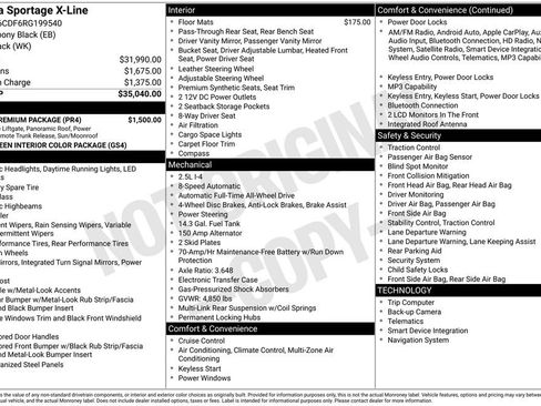 Used 2024 Kia Sportage X-Line w/ X-Line Premium Package AWD/4WD image 3
