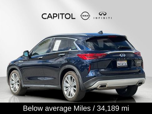 Used 2022 INFINITI QX50 Sensory image 3