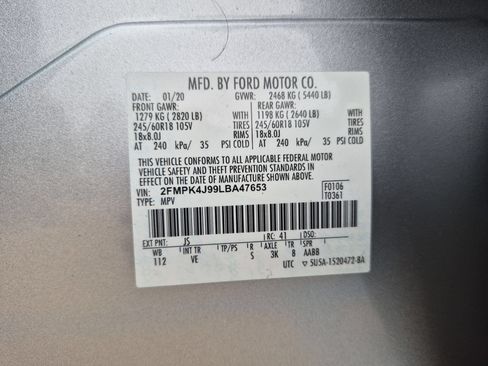 Used 2020 Ford Edge SEL AWD/4WD image 34