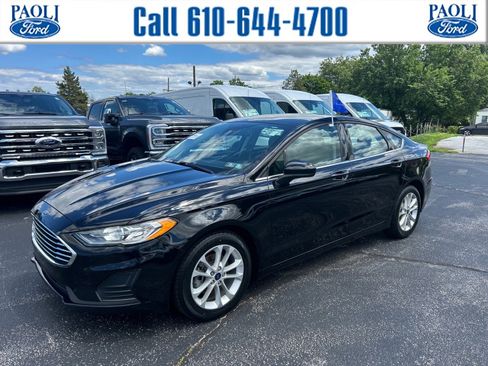 Certified 2020 Ford Fusion SE FWD image 1