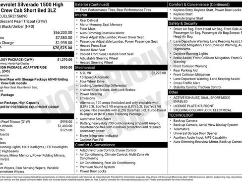 Used 2024 Chevrolet Silverado 1500 High Country w/ Technology Package AWD/4WD image 4