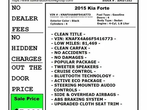 Used 2015 Kia Forte LX w/ Popular Package image 23