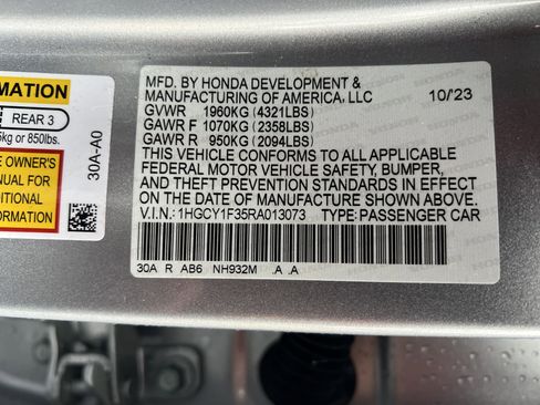 Used 2024 Honda Accord EX image 31