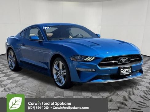 Used 2019 Ford Mustang Premium w/ Pony Package RWD image 1