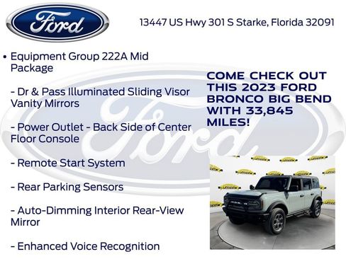 Certified 2023 Ford Bronco Big Bend image 22