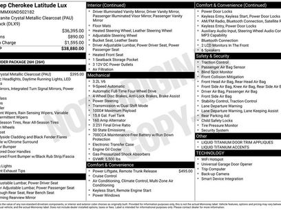 Used 2022 Jeep Cherokee Latitude Lux