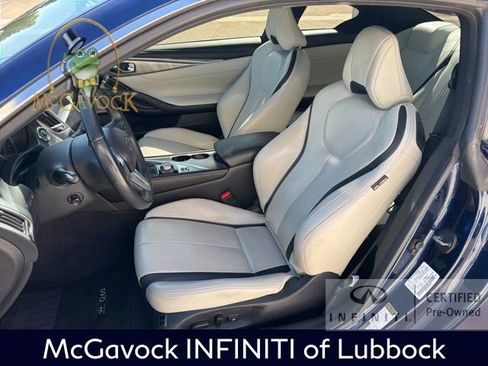Certified 2022 INFINITI Q60 3.0t Luxe w/ Essential Package RWD image 12